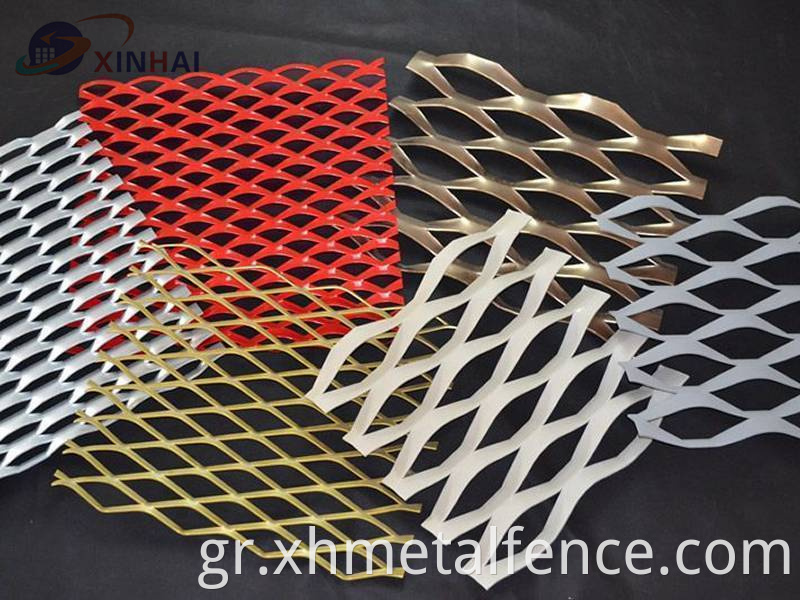 High Security Rhombus Expanded Metal Mesh